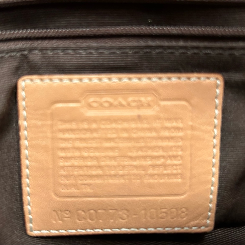 Coach Original Canvas Tote, Large - Picture 6 of 7